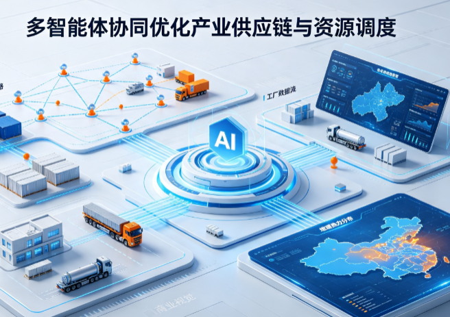 谢通门县AI 智能体 Geo 优化重塑产业链空间调度体系，打通仓储运输全链路