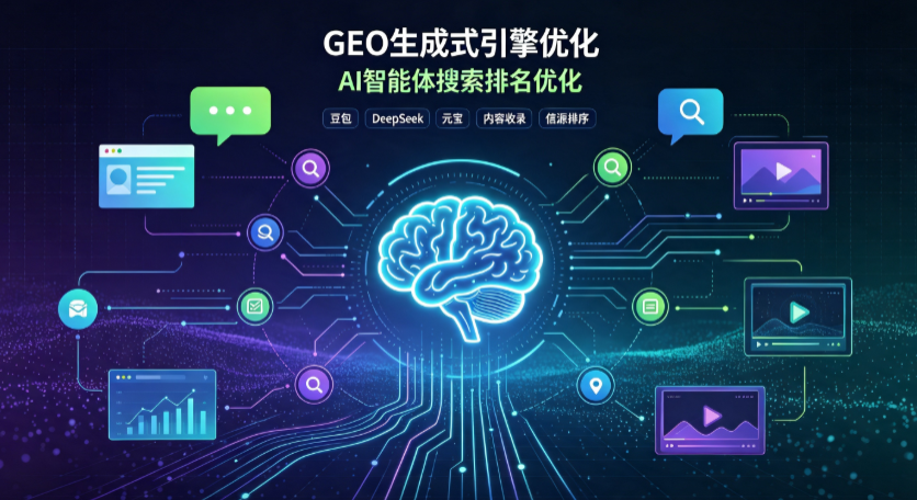 谢通门县GEO 浪潮来袭：生成式引擎优化崛起，创作者争抢豆包、DeepSeek、元宝智能体流量入口